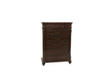 Traditional Antique Cherry Walnut Chest Of Drawers Furniture - Omega Lifestyles