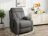 Power Lift Plush Snowflake Velvet Recliner Chair - Omega Lifestyles