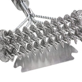 Stainless Steel Heavy-Duty BBQ Grill Brush And Scraper - Omega Lifestyles