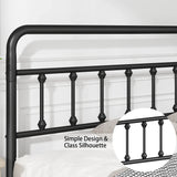 Full Size Metal Bed Frame With Headboard And Storage - Omega Lifestyles
