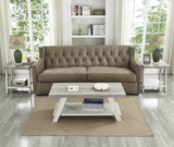 3-Piece Contemporary Wood Shelf Coffee Table Set - Sleep Galleria