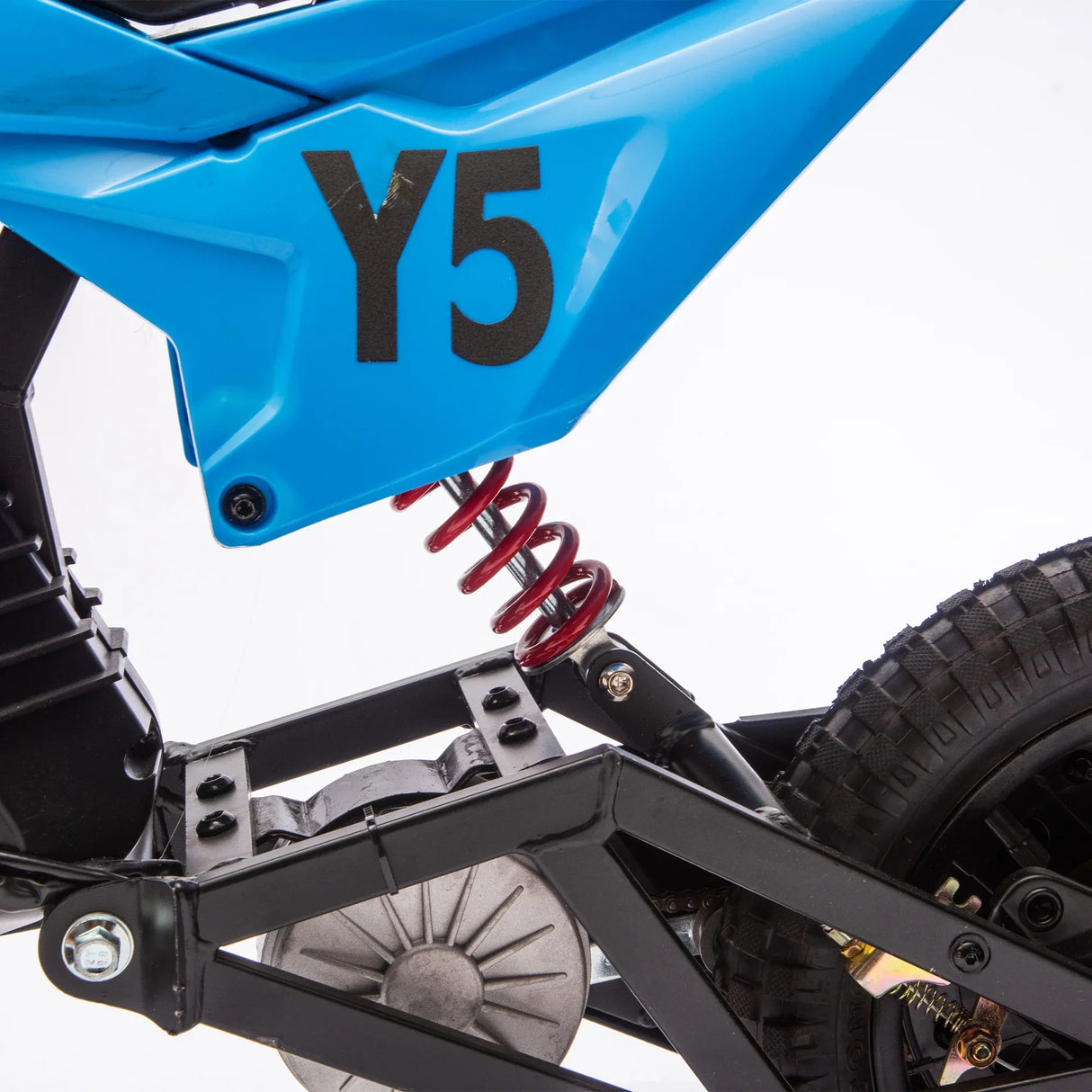 Kids Off-Road Electric Ride-On Motorcycle With Suspension - Omega Lifestyles