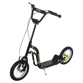 Youth Adjustable Height Dual Brake 12-Inch Scooter For Kids - Omega Lifestyles