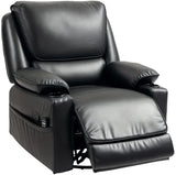 Oversized Swivel Recliner Massage Chair With Heat - Omega Lifestyles