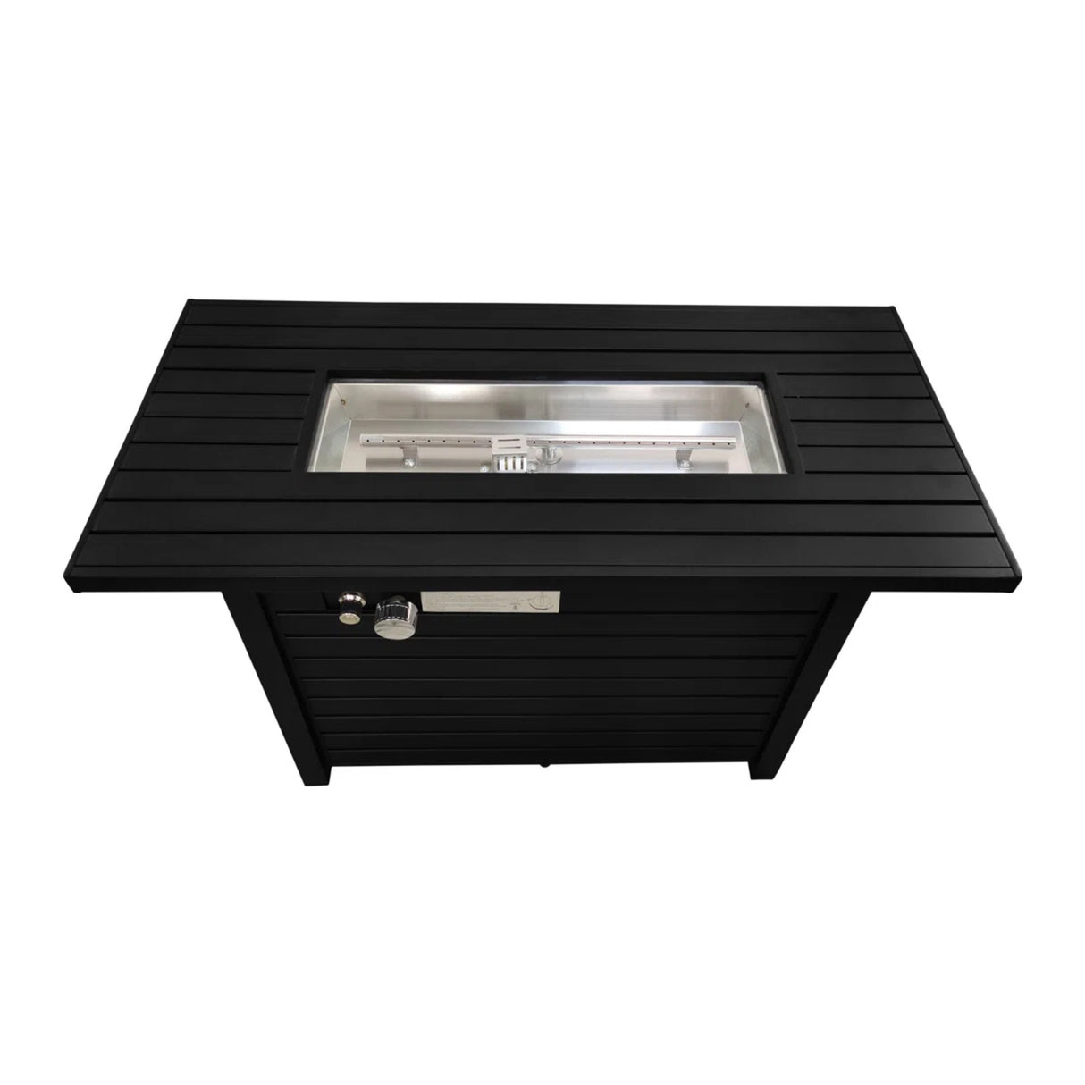 Modern Steel Outdoor Fire Pit Table With Lid