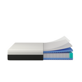 Medium 12-Inch Hybrid Ice Memory Foam Queen Mattress - Omega Lifestyles