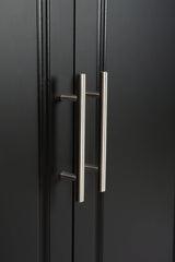 Rolling Kitchen Island Cart With Rubber Wood Tabletop - Omega Lifestyles