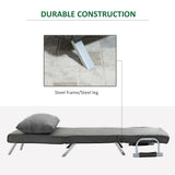 Convertible Folding Sofa Bed With 5-Position Adjustable Backrest - Omega Lifestyles
