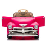 12V Pink Licensed Chevrolet Ride On Truck Car - Omega Lifestyles