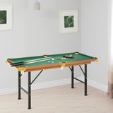 Portable Folding Miniature Billiards Pool Table With Full Set - Omega Lifestyles