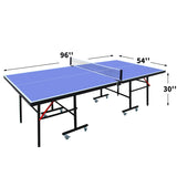 Competition Grade Foldable Indoor Table Tennis Ping Pong Table Set - Omega Lifestyles