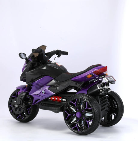 12V Kids Ride-On Motorcycle With PU Seat Training Wheels - Omega Lifestyles