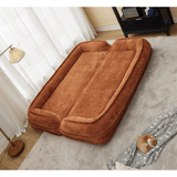 Convertible Adjustable Position Chenille Lazy Loveseat Sofa - Sleep Galleria