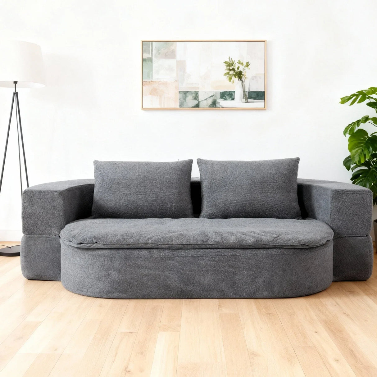 Foldable Memory Foam Convertible Sofa Bed Twin - Omega Lifestyles