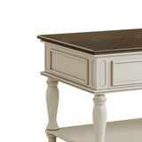 Mid-Century Farmhouse Coffee Table With Drawer Wheels - Sleep Galleria