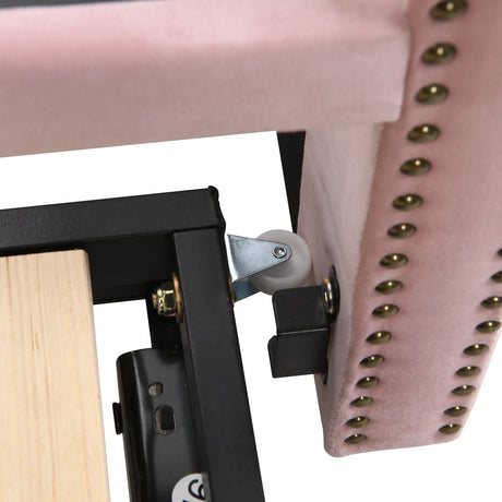 Twin Upholstered Velvet Daybed With Pop Up Trundle - Omega Lifestyles