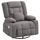 3D Kneading Heated Recliner Massage Chair With USB Port - Omega Lifestyles