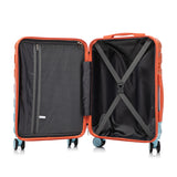 2-Piece PC Spinner Wheel Luggage Set With Combination Lock - Omega Lifestyles