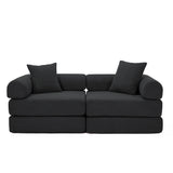 Modular Folding Convertible Corduroy Sofa Bed - Omega Lifestyles