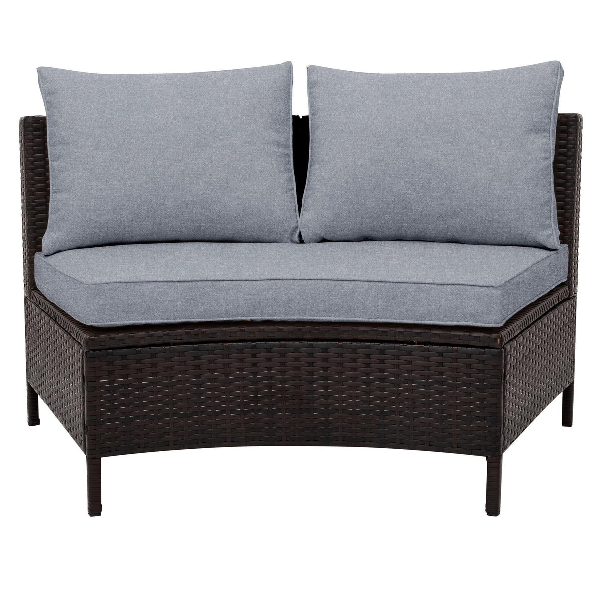 5-Piece All-Weather PE Rattan Outdoor Patio Sofa Set - Omega Lifestyles