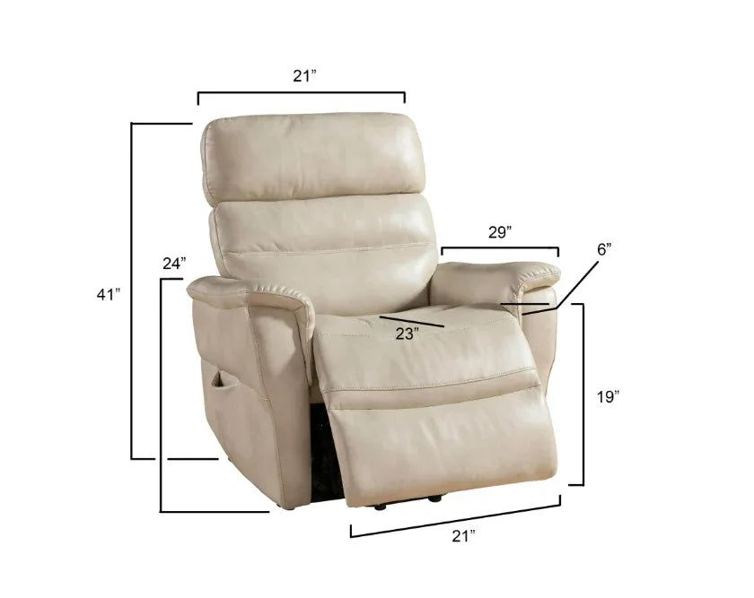 Power Reclining Lift Chair With Memory Foam Padding - Omega Lifestyles