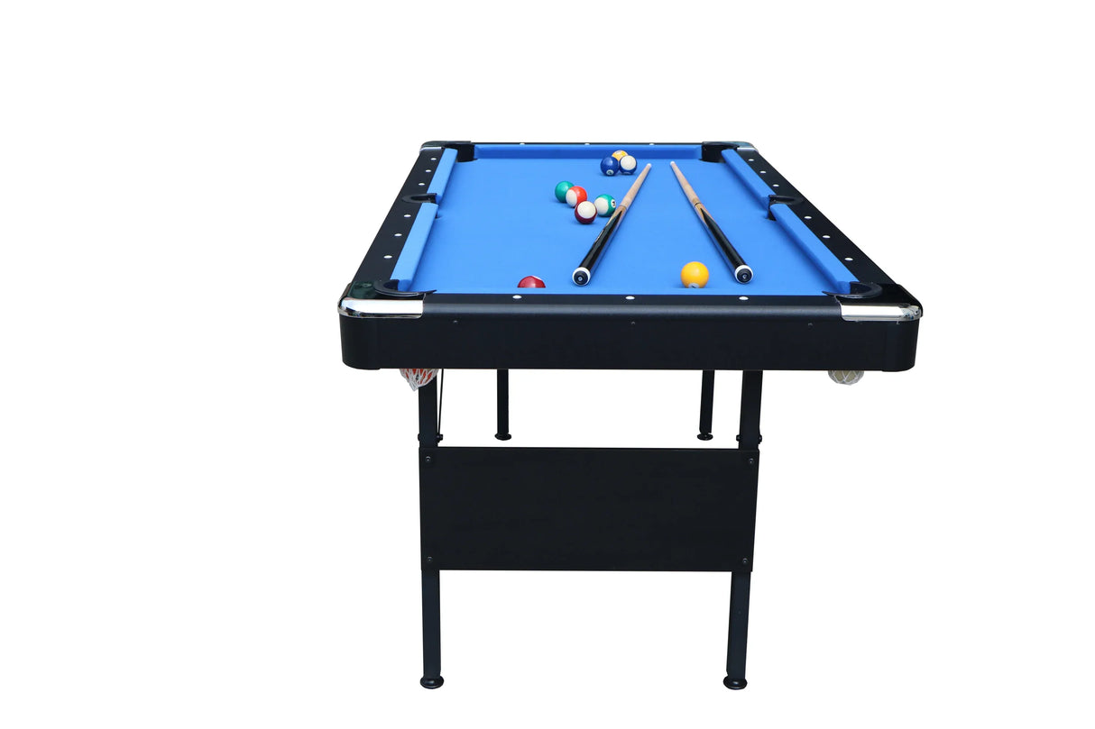 3-In-1 Multifunctional Pool Billiard Table With Tennis - Omega Lifestyles