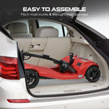 Metal Frame 4-Wheel Mobility Scooter With LED Lights - Omega Lifestyles