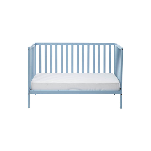 3-in-1 Convertible Solid Wood Baby Blue Crib - Omega Lifestyles