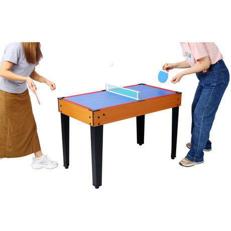 5-in-1 Convertible MDF Steel Multi-Game Table - Omega Lifestyles