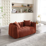 Cozy Chenille Bean Bag Chair With Foam Core - Omega Lifestyles