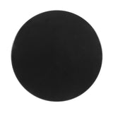 Modern Black Powder-Coated Iron Outdoor End Table - Omega Lifestyles