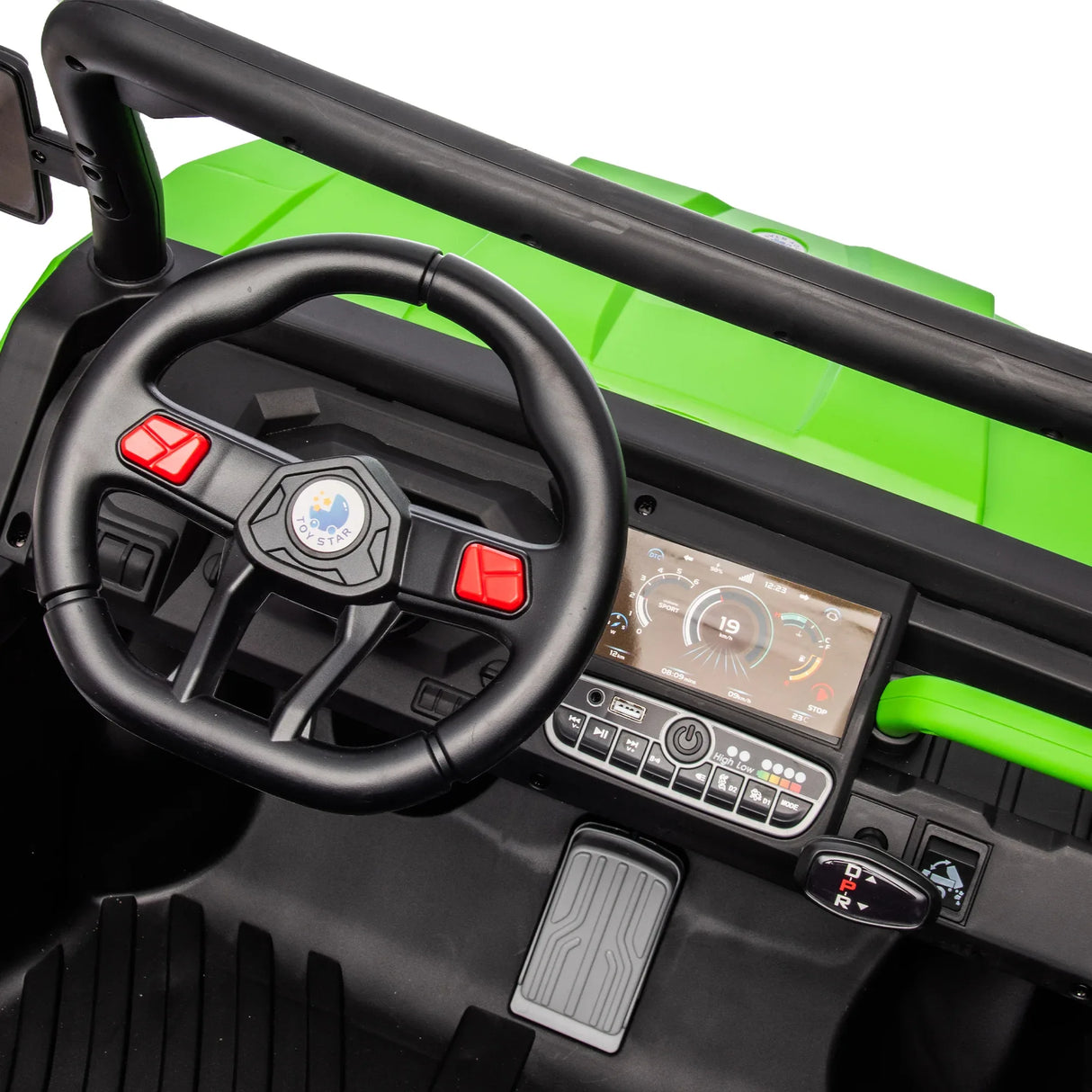 24V Two-Seater Remote Control Ride On Dump Truck - Omega Lifestyles