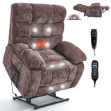 Medium-Firm Power Lift Recliner Chair With Heat Massage - Omega Lifestyles
