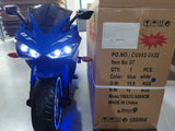 12V Kids Electric Ride On Motorcycle With Training Wheels - Omega Lifestyles
