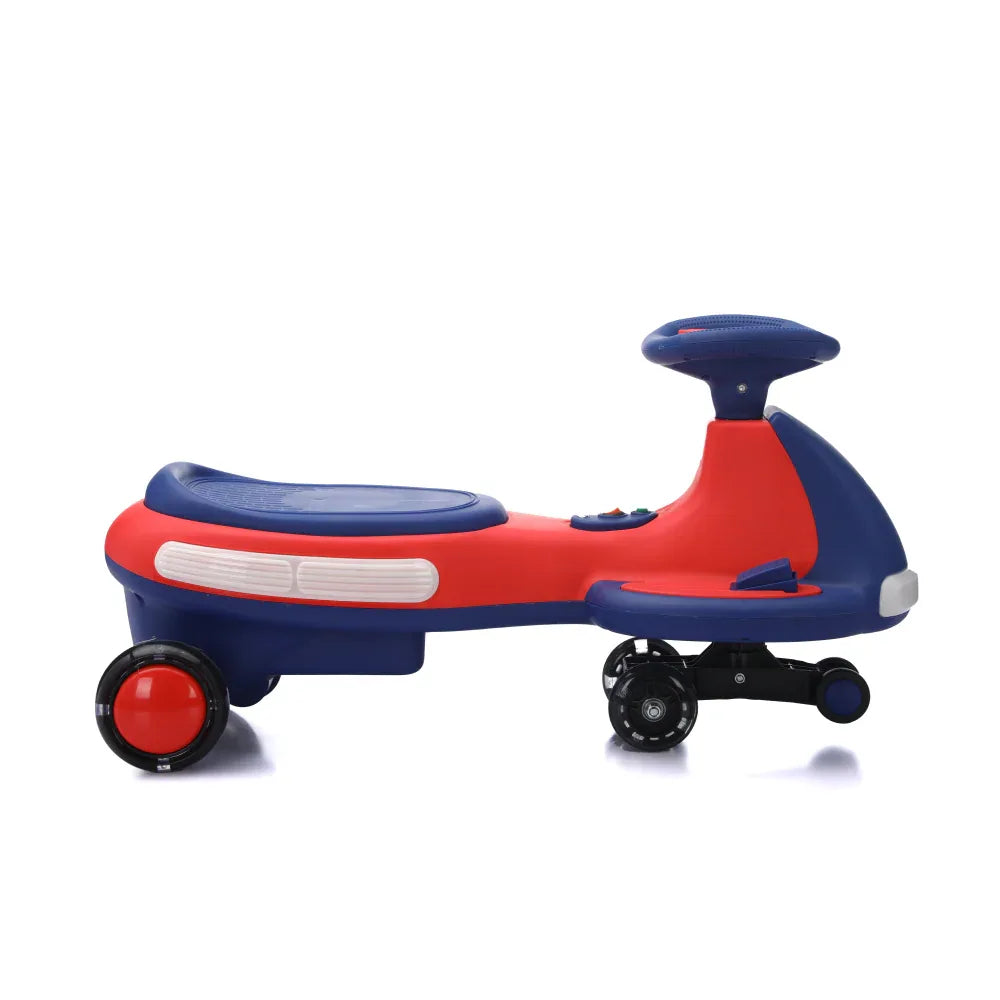 Kids Electric Wiggle Car Rechargeable Battery Pedal Toy - Omega Lifestyles