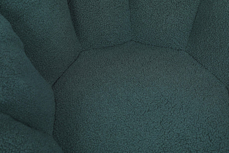 Plush Teddy Fabric Foam Filled Bean Bag Chair - Omega Lifestyles