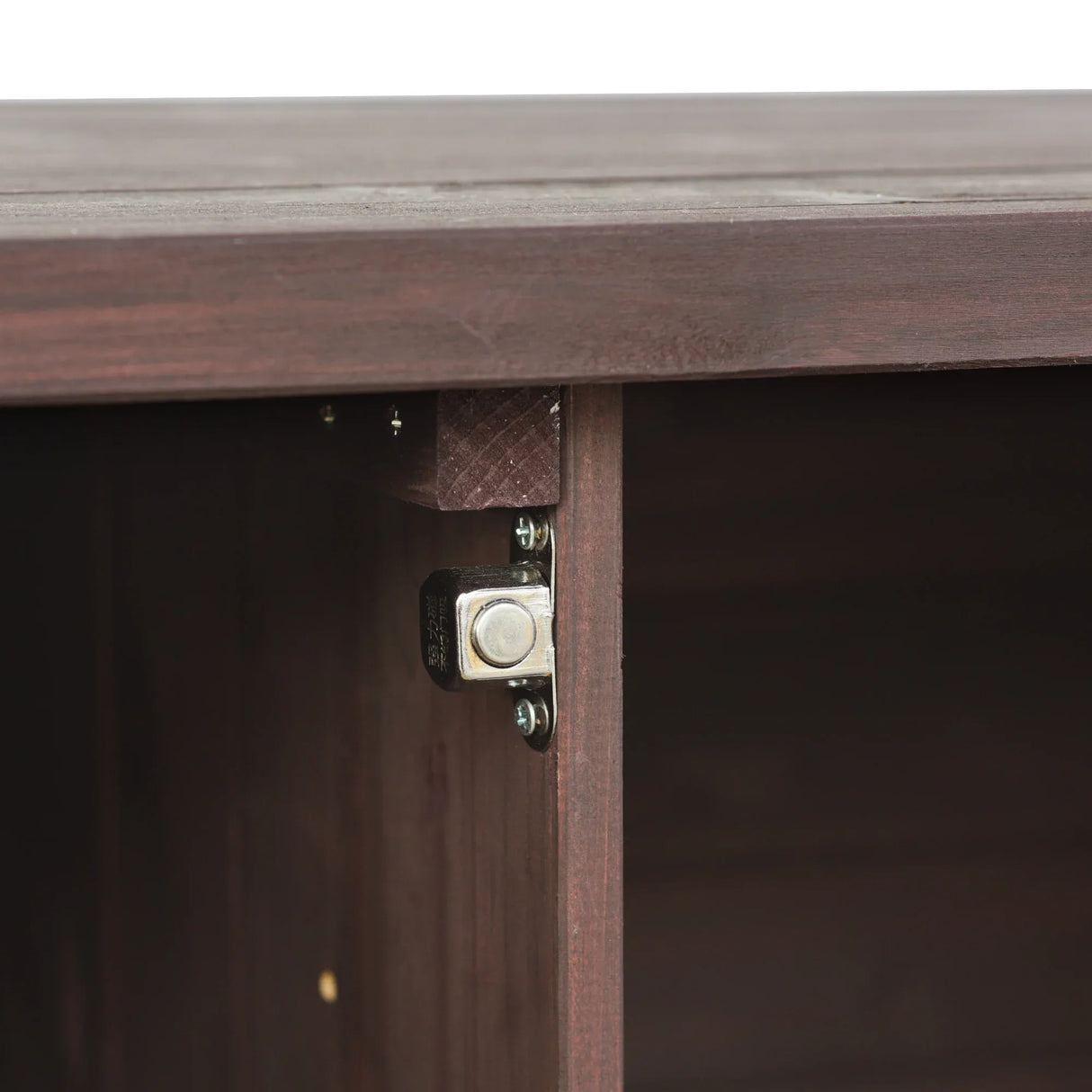 Farmhouse Solid Fir Wood Outdoor Bar Cart With Stainless Steel Top - Omega Lifestyles