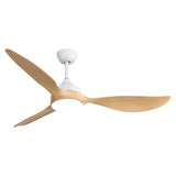 56-Inch Modern Remote Control Reversible Ceiling Fan With Light