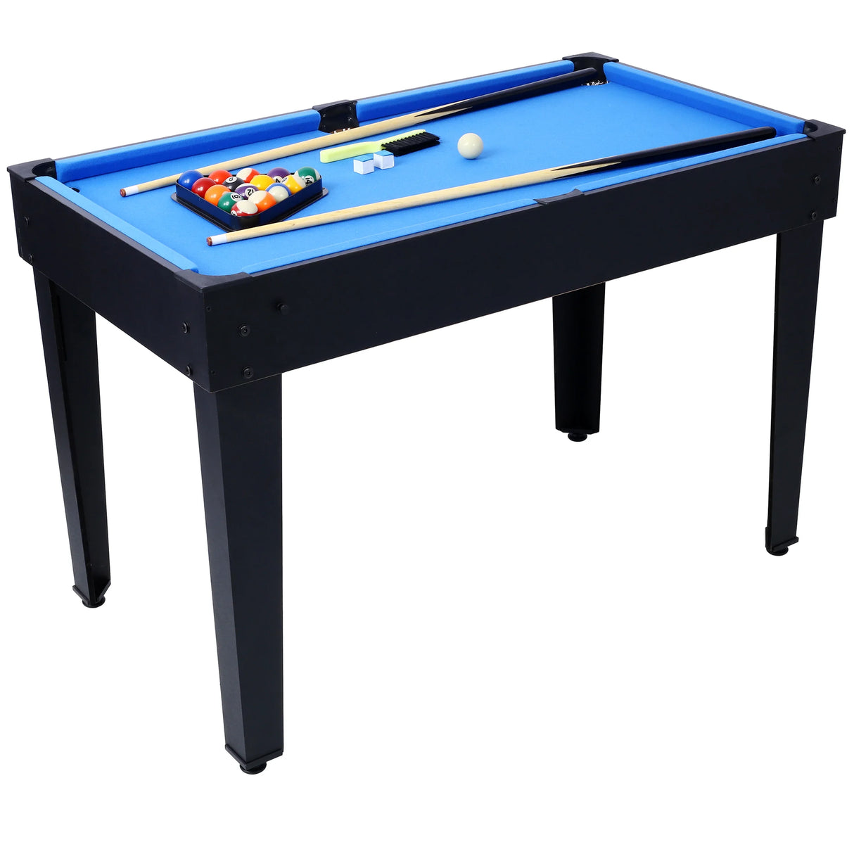 5-in-1 Multi-Game Table Billiards Foosball Ping Pong Basketball - Omega Lifestyles
