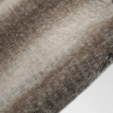 Brown Faux Fur Soft Cozy 50x60 Inch Throw Blanket - Omega Lifestyles