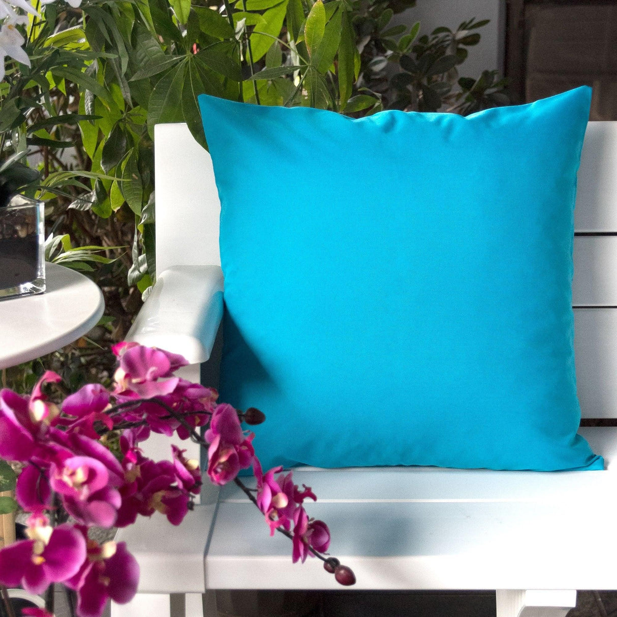 Outdoor Weather-Resistant 20x20 Solarium Polyester Pillow - Omega Lifestyles