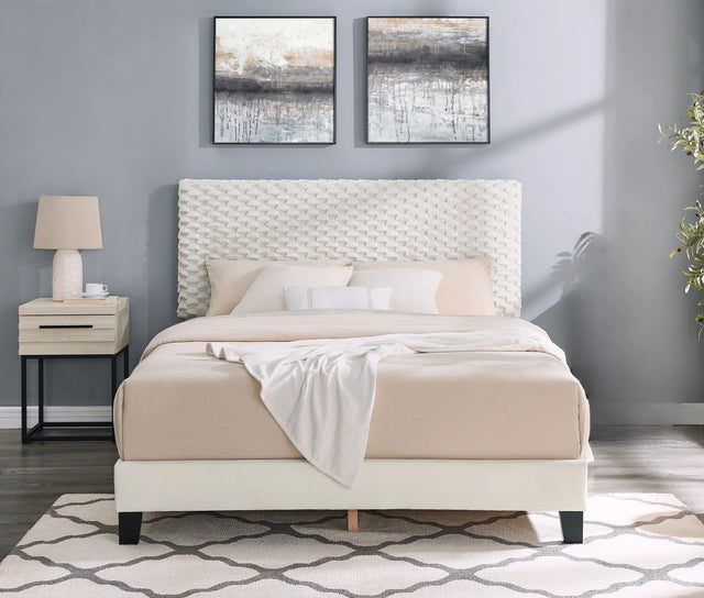 Findlay 2-Piece Full Platform Bed And Nightstand Set - Omega Lifestyles