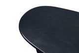 51-Inch Oval Tapered Tabletop MDF Coffee Table - Sleep Galleria