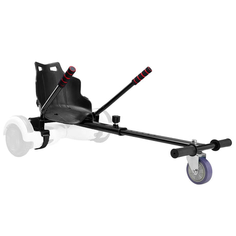 Adjustable Steel Frame Hoverboard Seat Attachment With Controls - Omega Lifestyles
