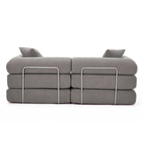 Modular Corduroy Folding Convertible Sofa Bed - Omega Lifestyles