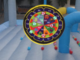 Multicolor Oxford Fabric Inflatable Jump N Slide Bouncer - Omega Lifestyles