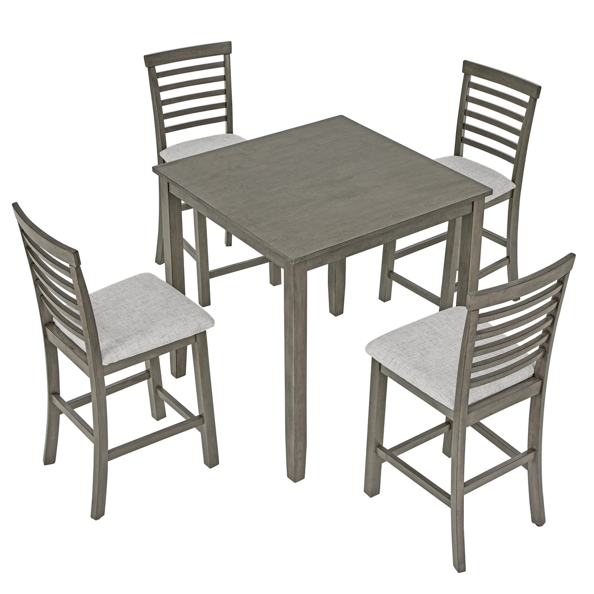 5-Piece Retro Style Dining Table And Chairs Set - Omega Lifestyles