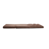 Adjustable Fold-Down Metal Frame Sofa Bed With Pillow - Omega Lifestyles