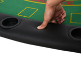 Foldable Half-Shape Professional Blackjack Poker Table - Omega Lifestyles