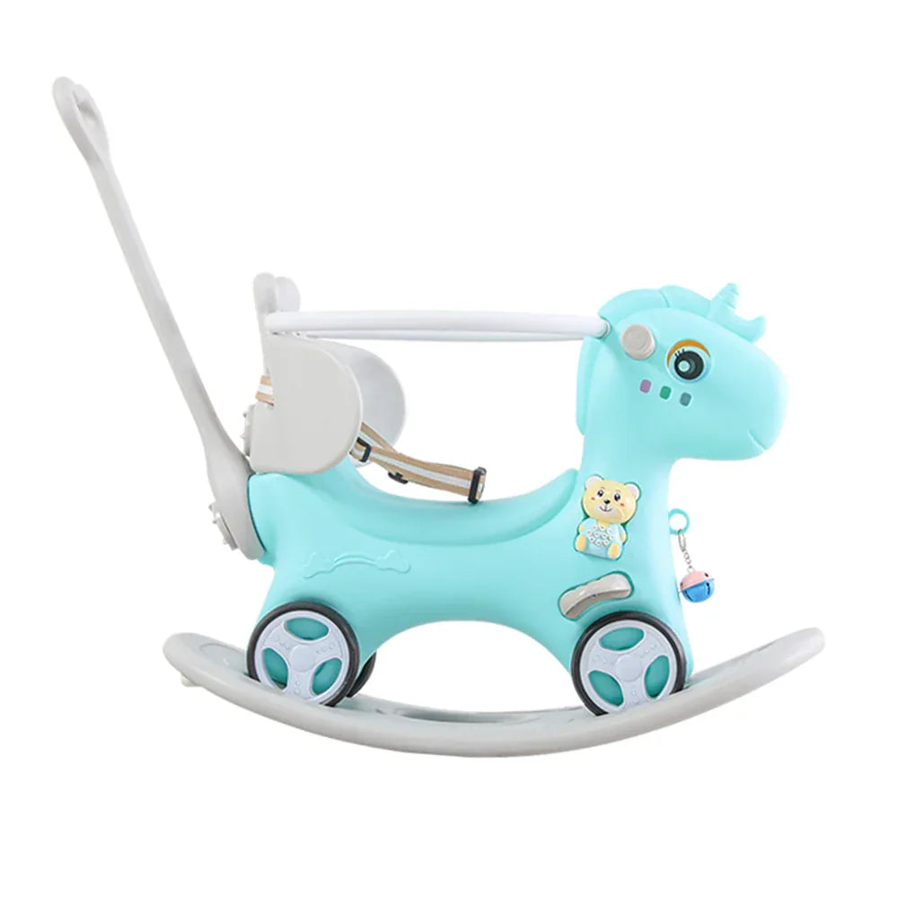 Convertible Toddler Rocking Horse Balance Bike Toy - Omega Lifestyles